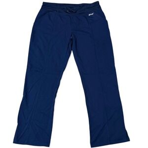Greys Anatomy Women's Medium-P Professional‎ Wear Active Navy Blue Scrub Pants